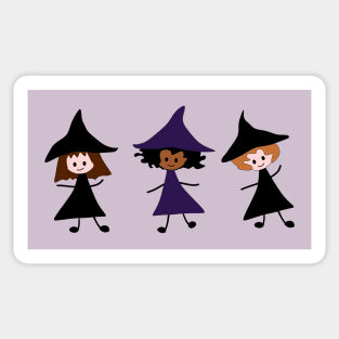 Friendly Witches Sticker